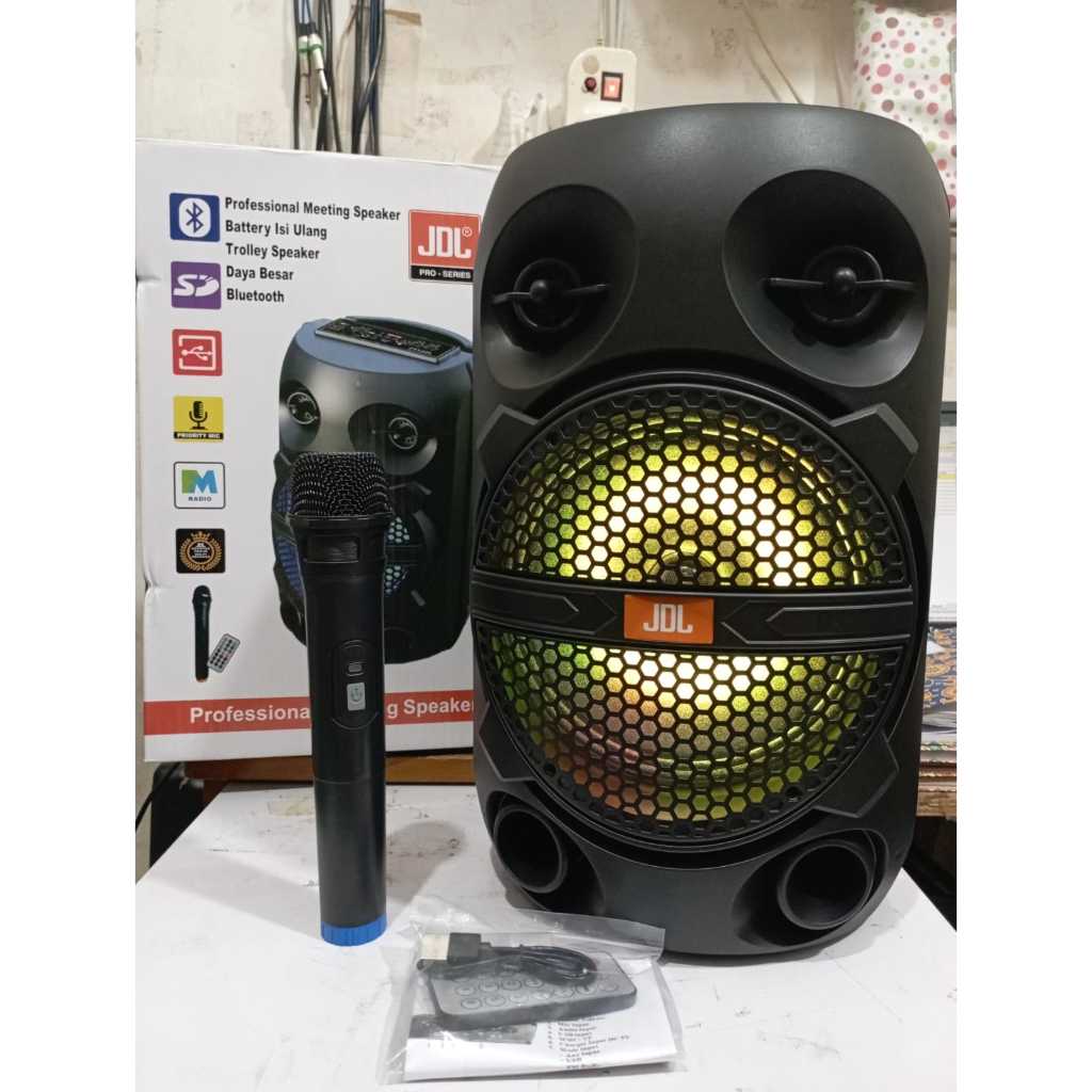 SPEAKER BLUETOOTH PORTABLE JDL Q8 EONN / SPEAKER JDL Q-8 EONN FREE MIC