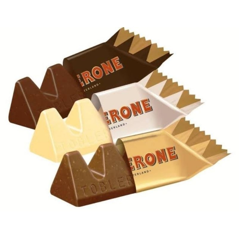 

SATUAN Toblerone Tiny Milk Dark Gold Chocolate Single pack 200g