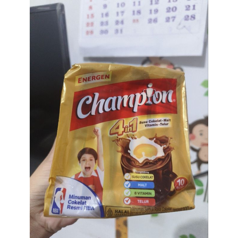 

ENERGEN CHAMPION ISI 10 SACHET