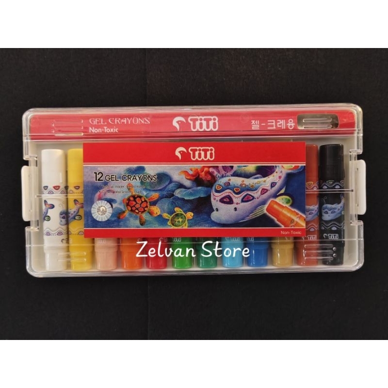 

Gel Crayon TITI 12 warna