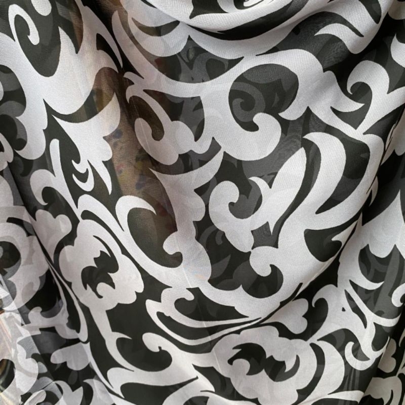 Kain Chiffon Ceruti | Kain Chiffon Premium | Kain Ceruti Motif | Kain Motif Premium