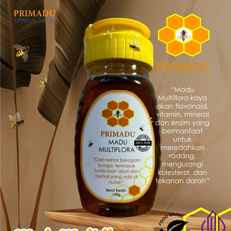 

Madu Asli PRIMADU Madu Multiflora 150g
