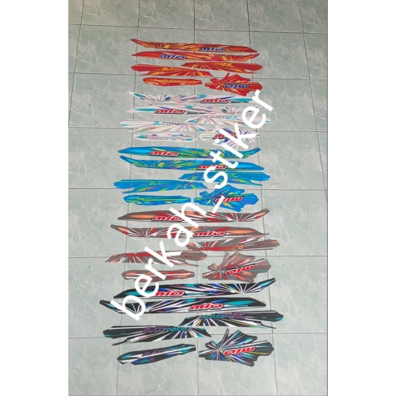stiker yamaha mio sporty/striping yamaha mio sporty tahun 2008/stiker yamaha mio