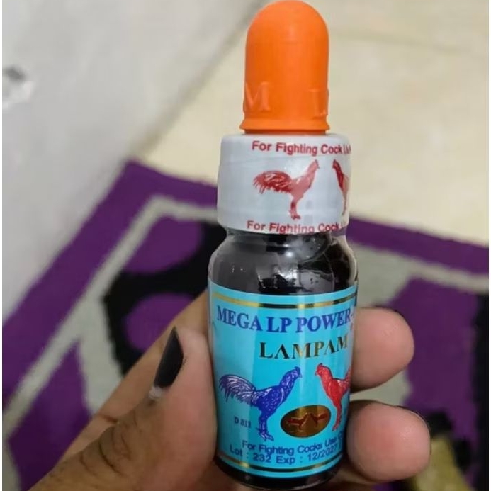 Lampam MEGA LP POWER Kualitas Asli Original 100% Bergaransi Doping Ayam Laga Membuat Ayam Lincah Agr