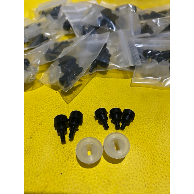 karet plastik dumper peredam set tepong tutup mesin vespa PTS darling smallframe dll