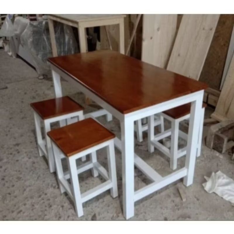 meja makan cafe meja makan kayu jati belanda meja bar cafe
