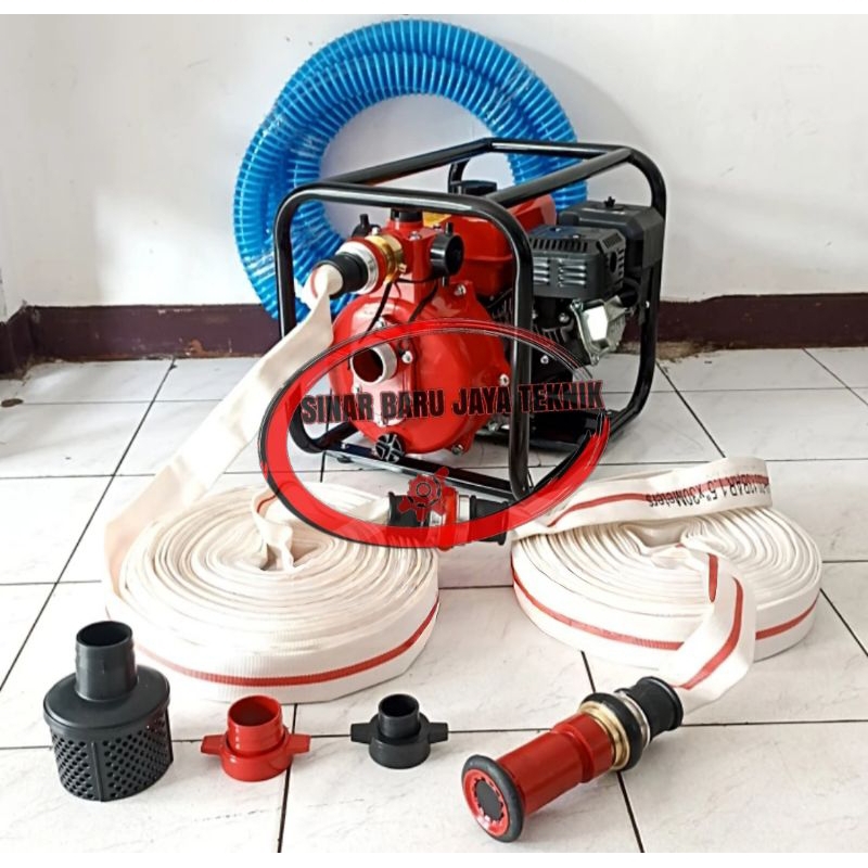 Paket pompa pemadam pro QUIP  Komplit nozzel spray