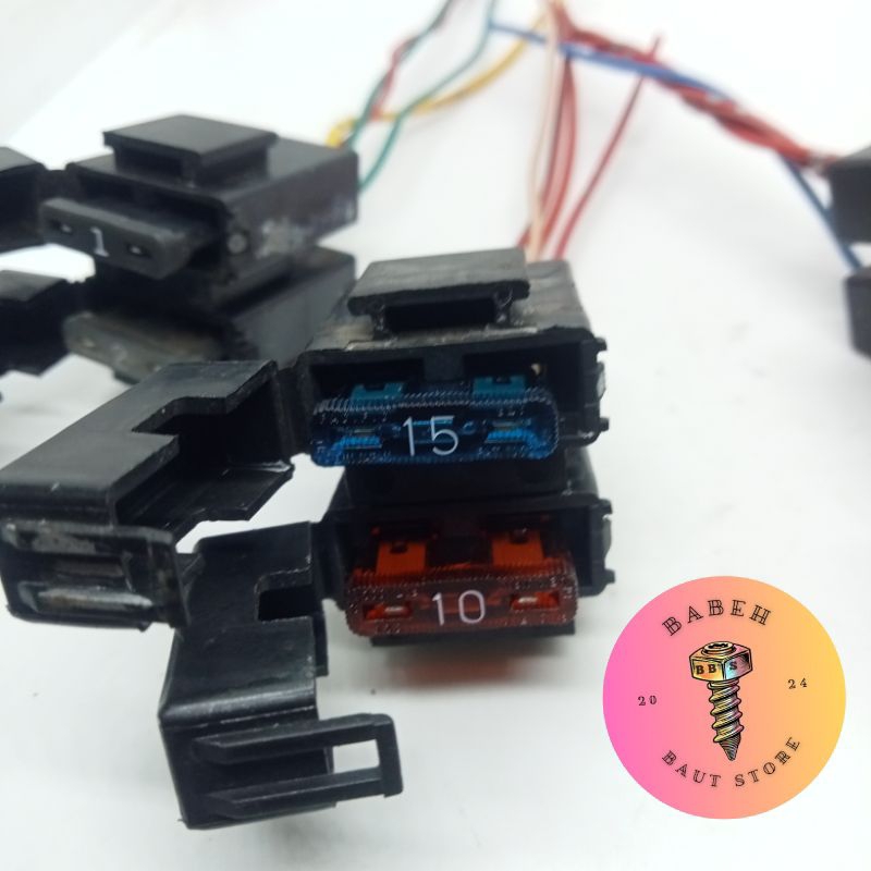 FUSE BOX SIKRING BOX SIKRING UNTUK MOTOR HONDA SCOOPY GENIO BEAT ALL UNIVERSAL