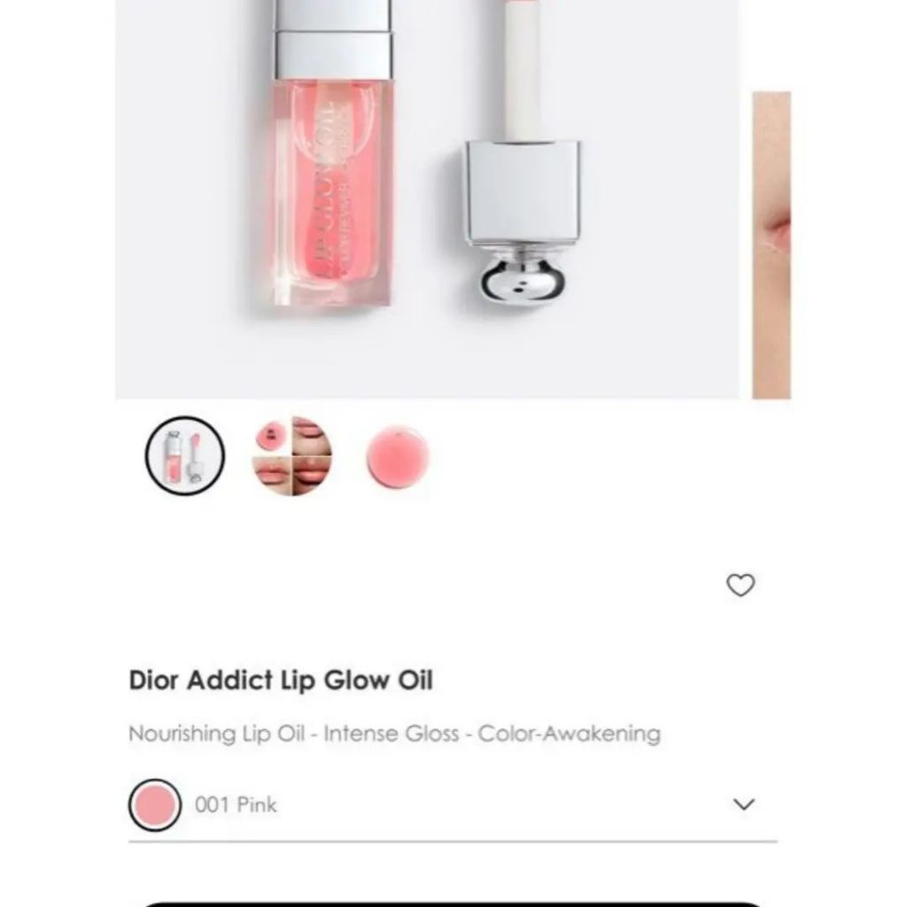 Dior addict lip glow oil preloved