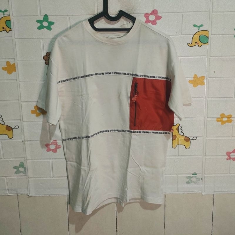 Kaos Zara Man Second Original