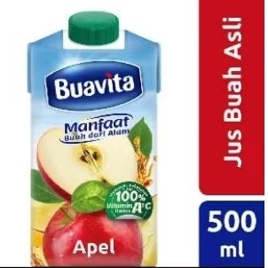 

Buavita jus rasa apel 500ml