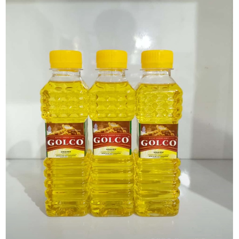 

[Paket isi 4] MINYAK GORENG GOLCO 250ml KEMASAN BOTOL Minyak Goreng Premium