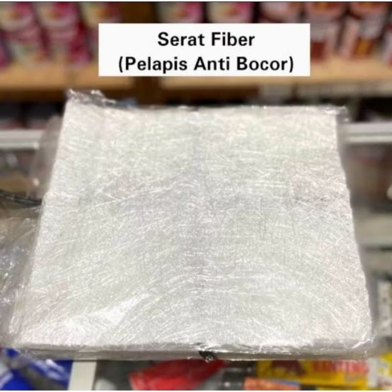 serat fiber cat pelapis anti bocor / serabut fiber