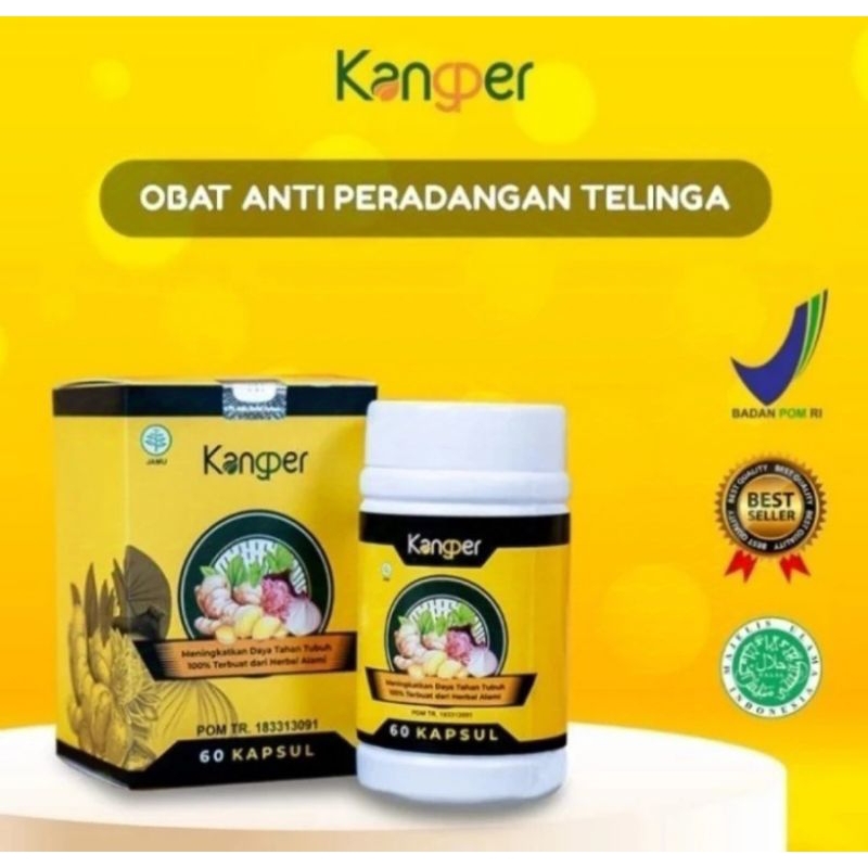 KANGPER obat herbal kapsul telinga berdengung asli BPOM