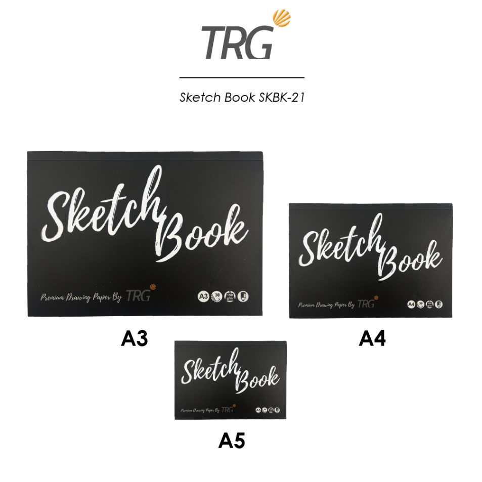 

Kualitas Bagus TRG Sketchbook Sketch Drawing Book SKBK21 A3 A4 A5 15gsm Kertas Buku Gambar Sketsa 15 gsm TRG