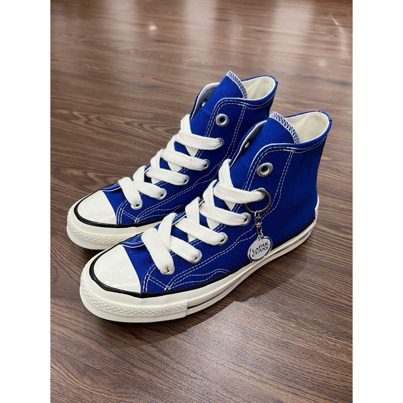 Converse Chuck 70s High Big Logo White Blue Egret (RESMI PT. MAP)
