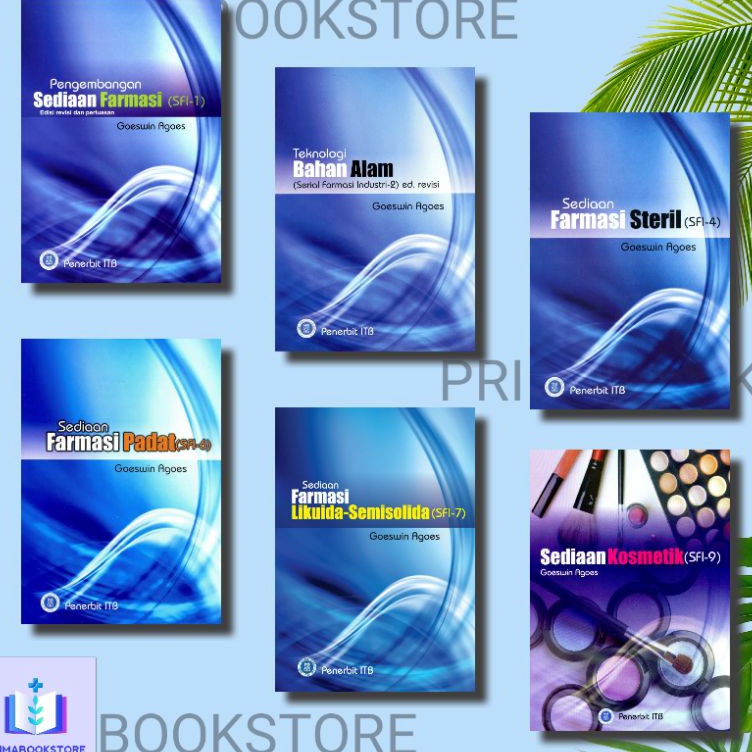 Big Discount  Paket Buku  Pengembangan Sediaan Farmasi  Teknologi Bahan Alam  Sediaan Farmasi Steril