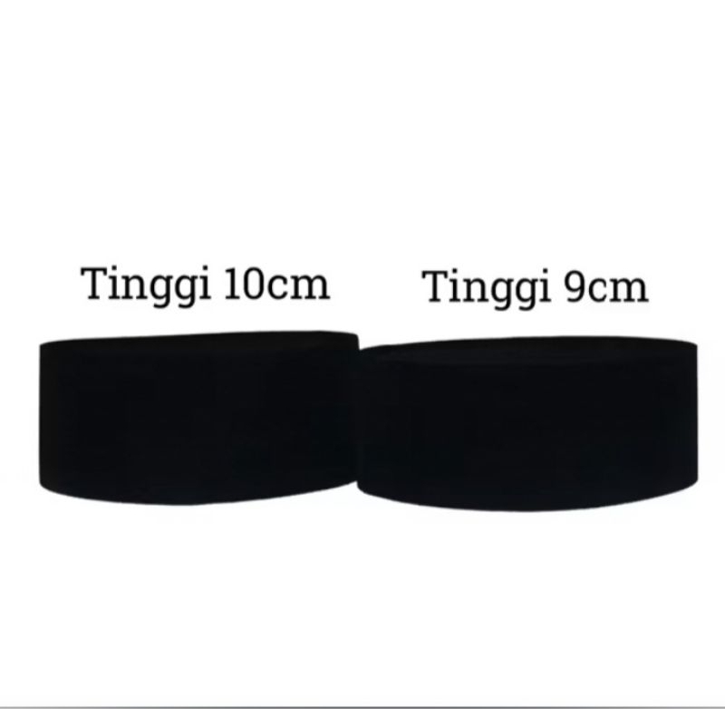 Peci TINGGI 10 dan 9,Peci HITAM POLOS, POLOS AC