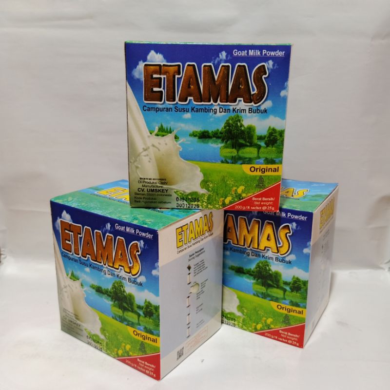 

Etamas saset Susu Kambing etawa