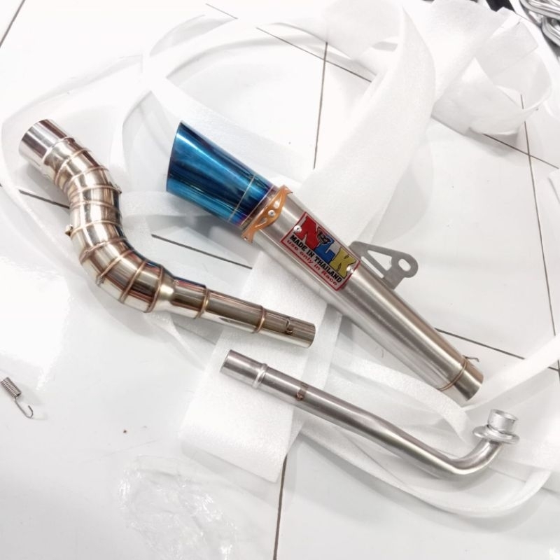 NLK exhaust for xrm 125 wave 100 110 Rs125 fury 100 110 xrm 100 110 wave 125 RS100 110 fury 125 coni