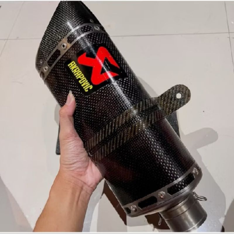 knalpot Zx25r Akrapovic slincer only slipon zx25r zx25rr
