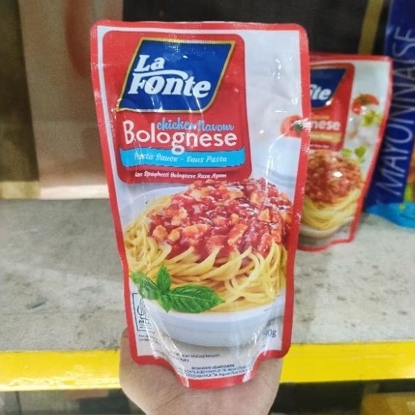 

LA FONTE Saus Pasta Chicken Bolognese 315gr