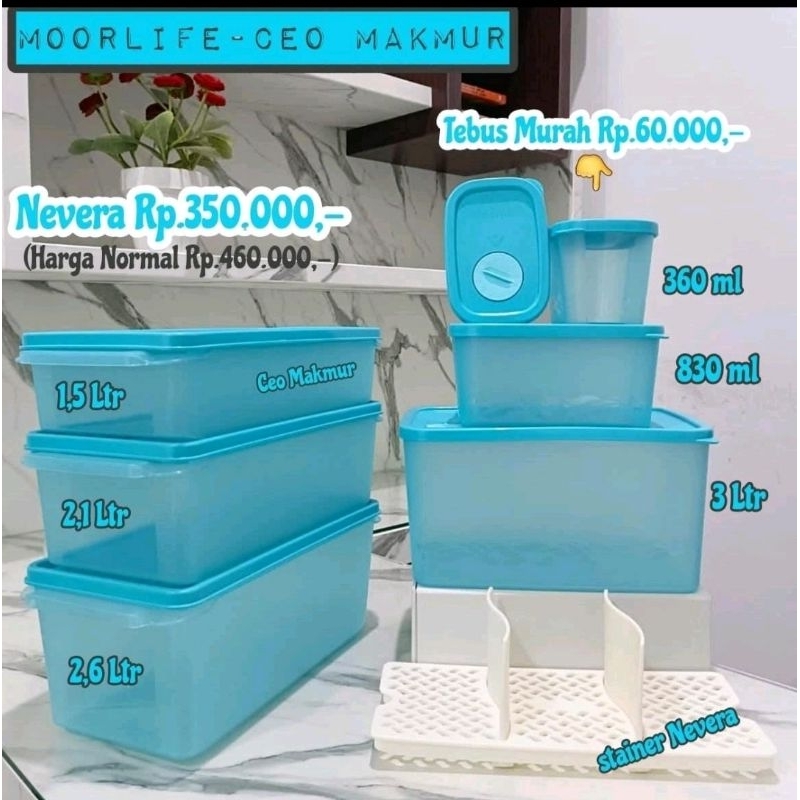 Moorlife Nevera + Serena Set Free Strainer