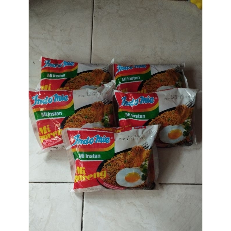 

paket bundling indomie mie goreng instan 5x85gram