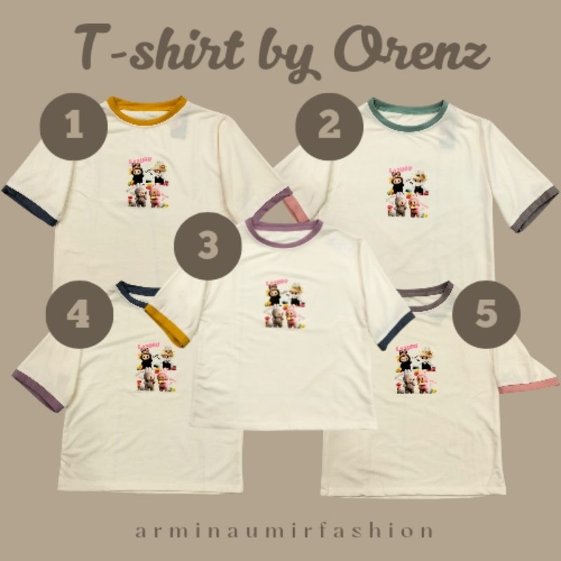 Kaos Remaja/Dewasa Crop By Orenz