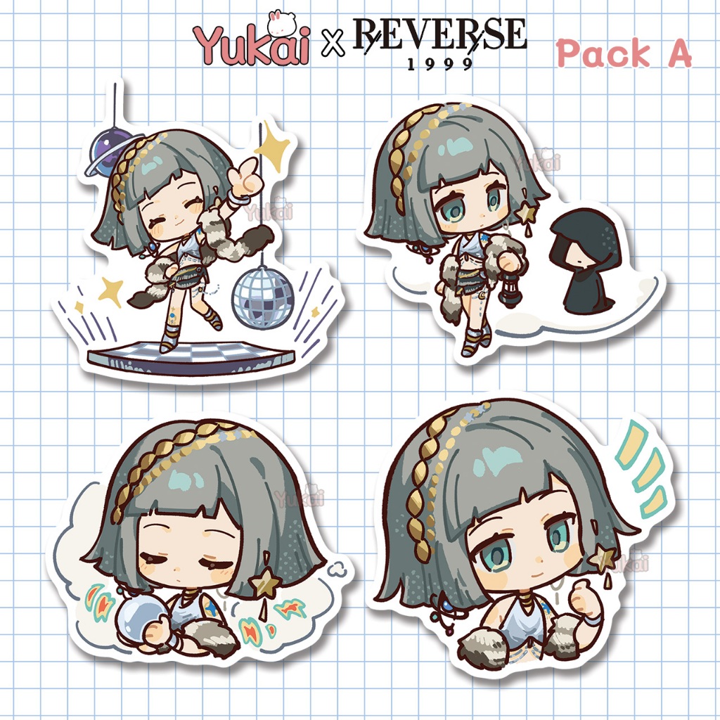 

Stiker Pack Mercuria Reverse 1999 Premium, Sticker Anime Waterproof