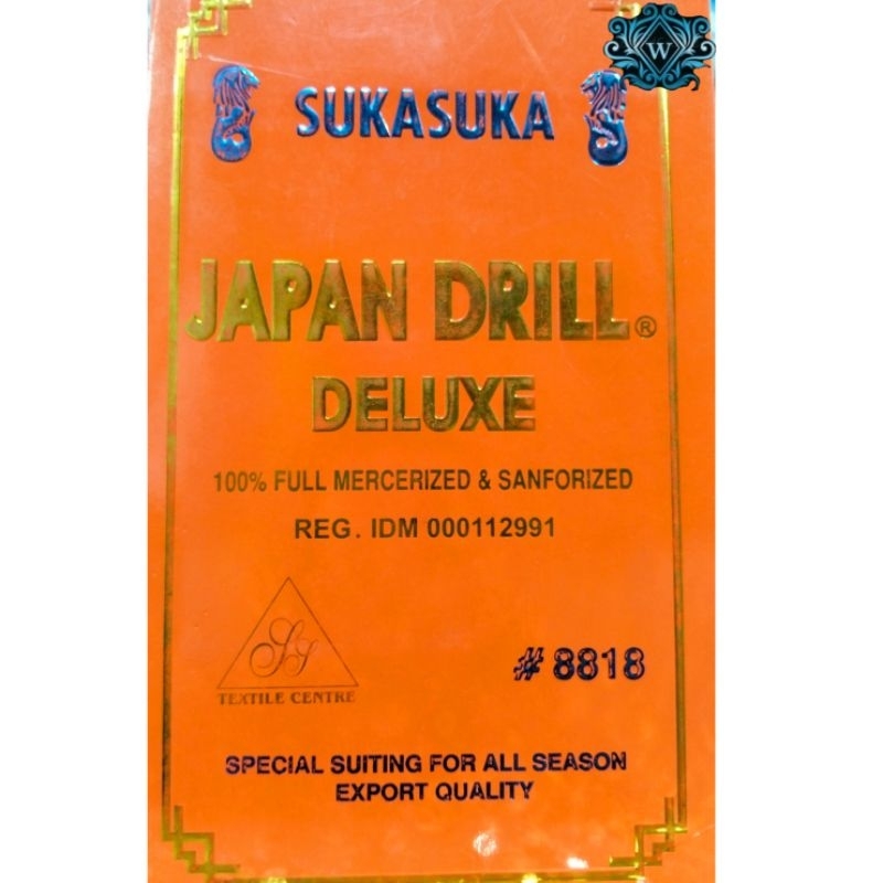 Kain Seragam Suka Suka Japan Drill 150cm - Bahan Halus dan Lembut Perlengkapan Pakaian