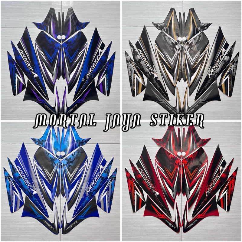 STIKER STRIPING LIS LES BODY MOTOR VIXION OLD 2008 2009