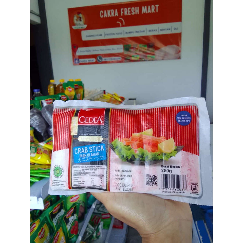 

Crab Stick Cedea / Sea Food/ olahan ikan