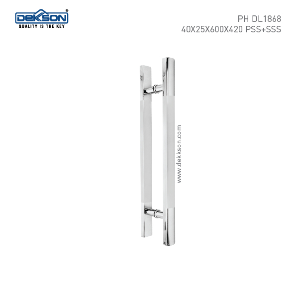 ULL HANDLE DEKKSON DELUXE PH DL1868 40X25X600 PSS+SSS GAGANG PINTU DEKKSON