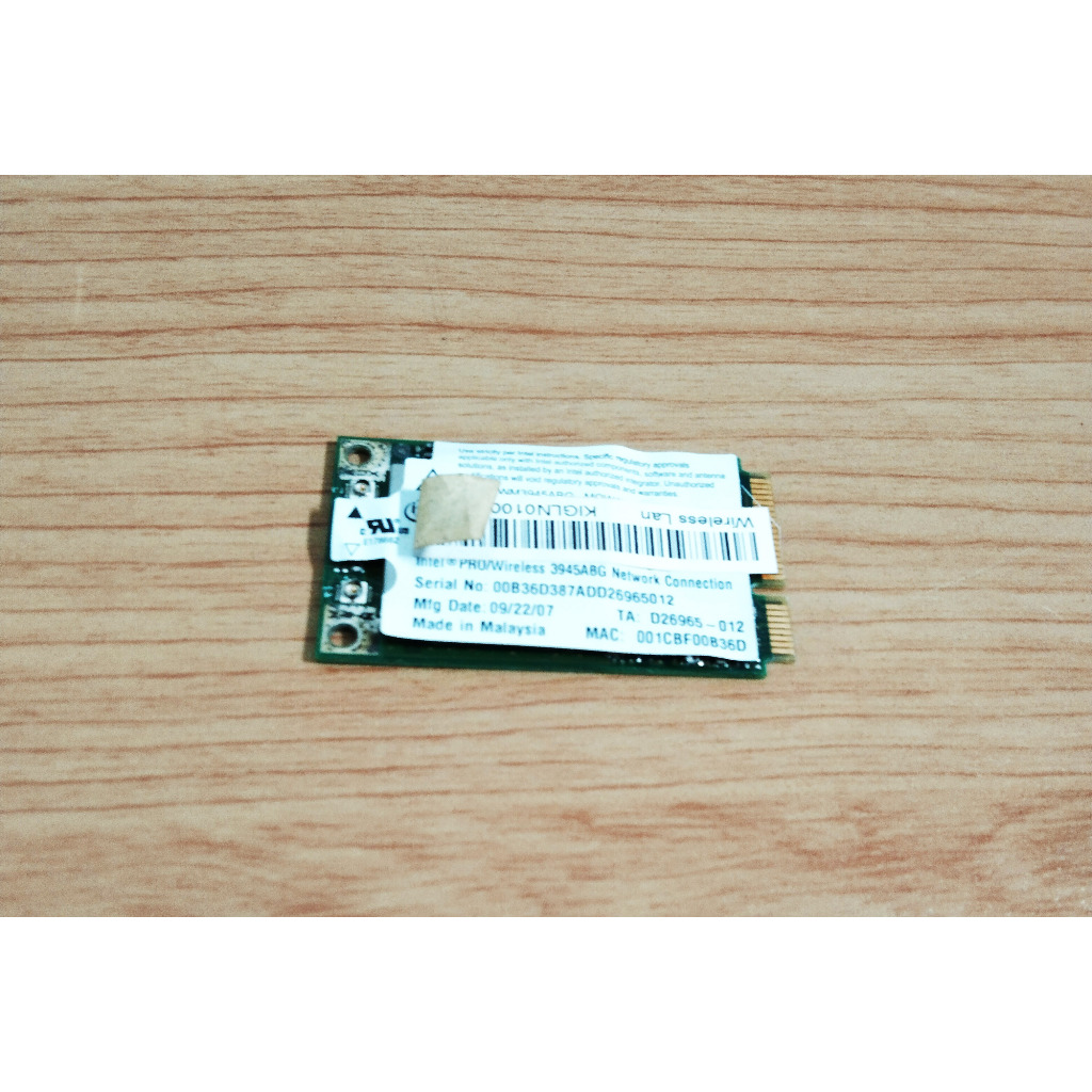 wifi card Laptop Acer 4920 series