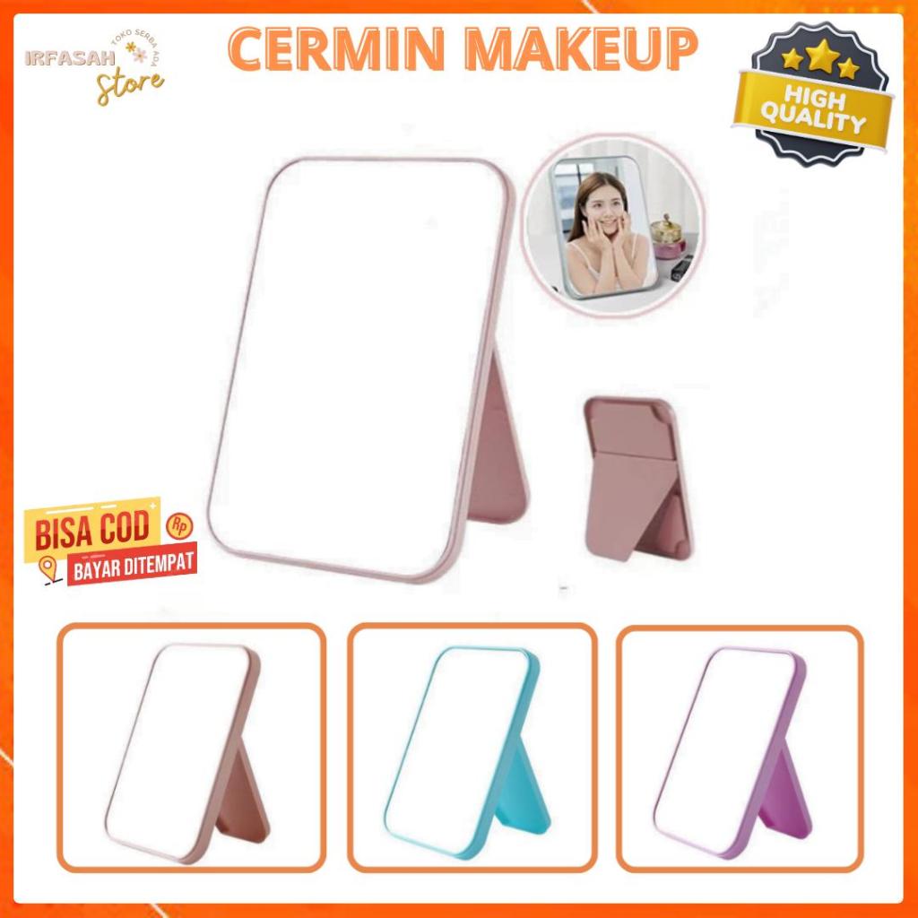 Kaca Rias Make Up Lipat Portable Cermin Lipat Persegi / Kaca Rias MakeUp / Cermin MakeUp / Beauty