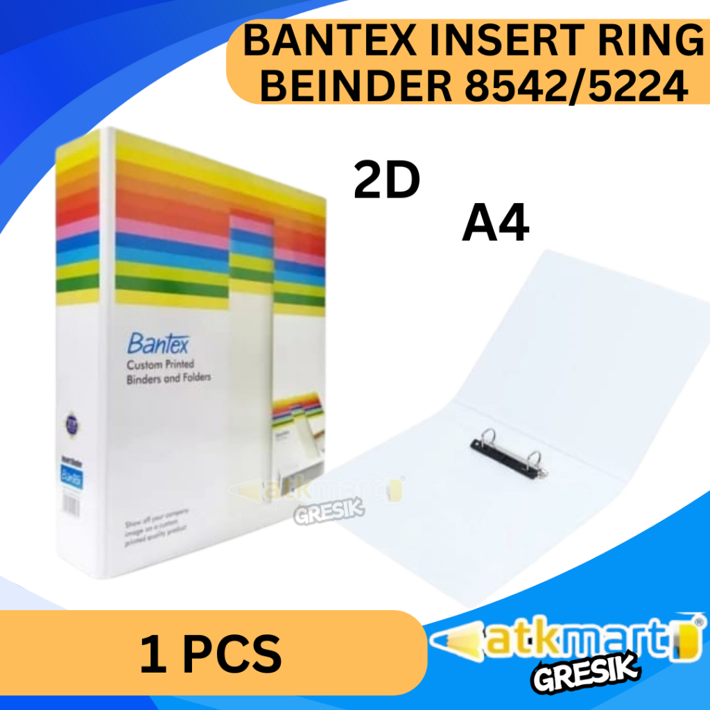 

BANTEX INSERT RING BEINDER BINDER 8542/5224 2D A4