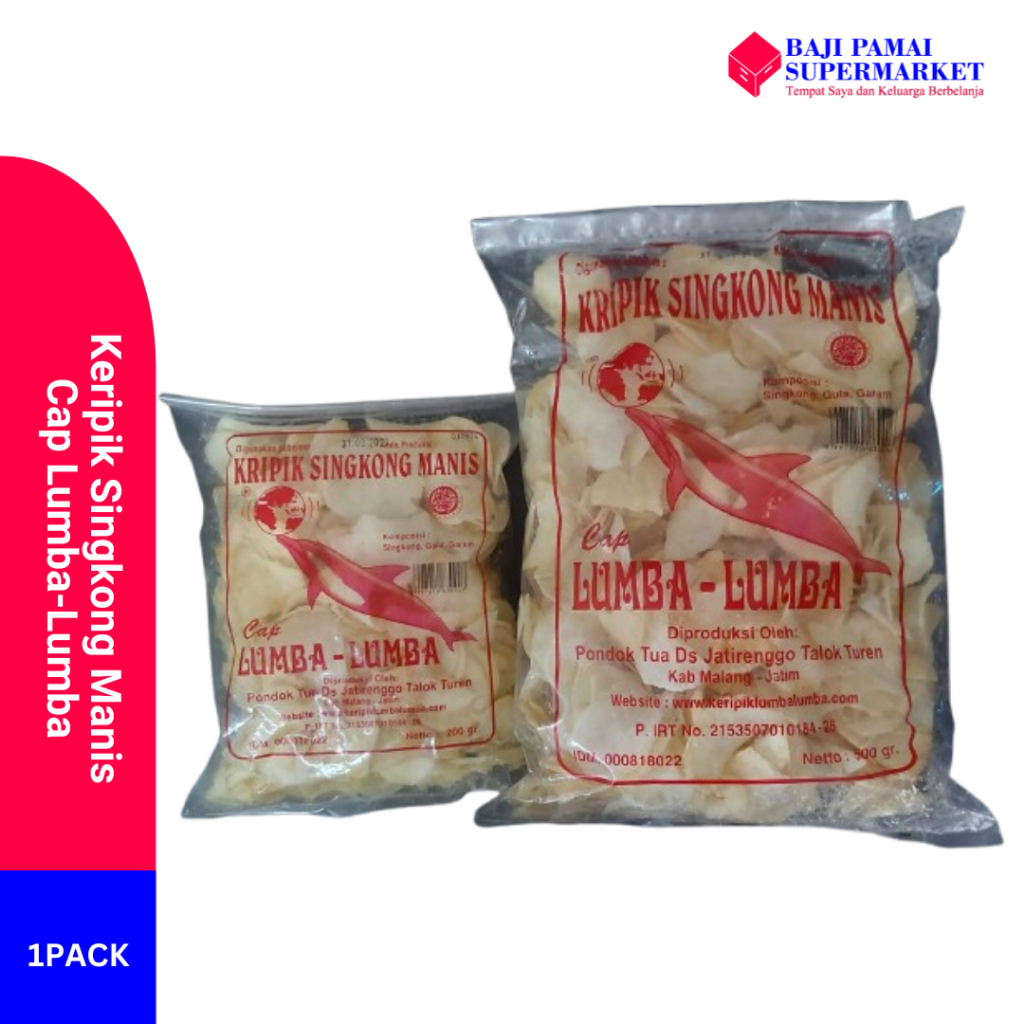 

Keripik Singkong Manis Cap Lumba-Lumba