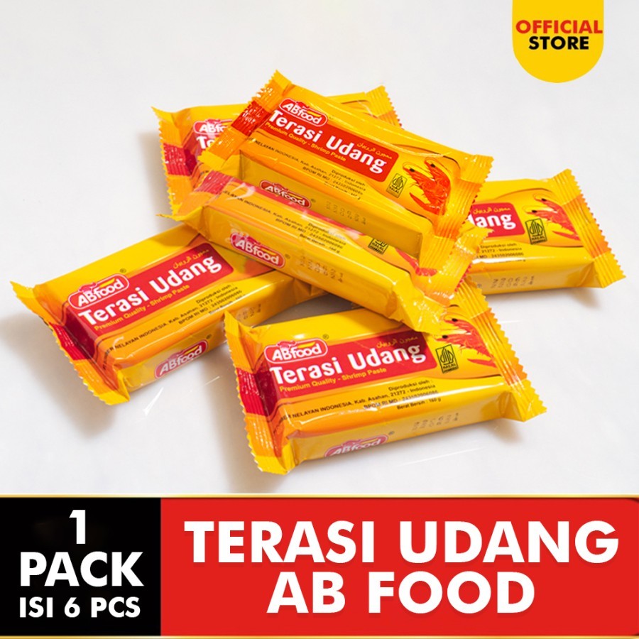 

TERASI UDANG ASLI BERKUALITAS ABFOOD 160 GR (1 PACK)