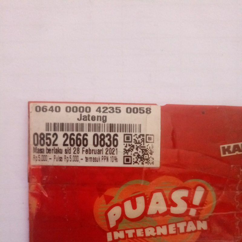 KARTU AS jadul super combo sakti hot promo update November