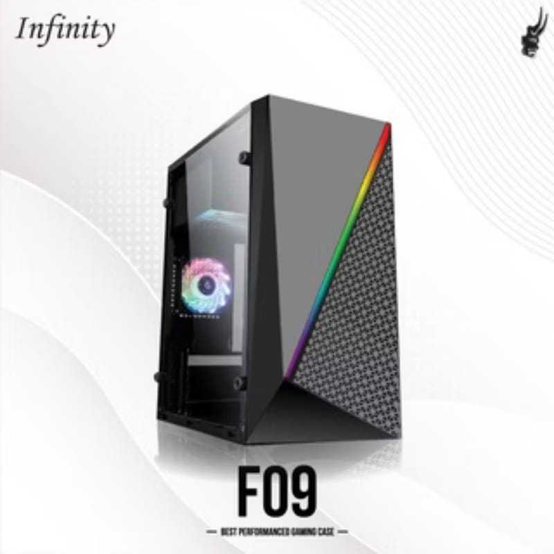Casing PC Infinity INF09 F09 INF 09 with PSU 250W
