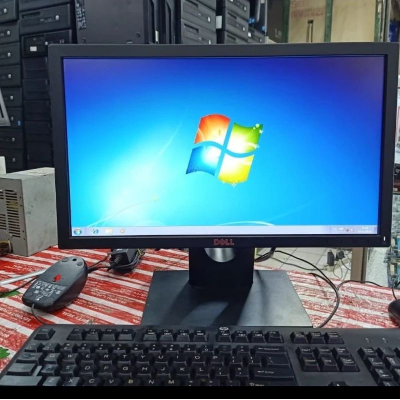 MONITOR LED DELL 19 INCH WIDE MURAH