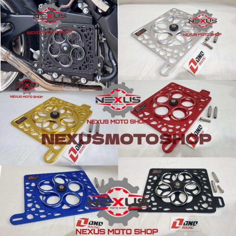 tutup radiator kipas nmax new cover radiator one racing cnc new nmax 2020