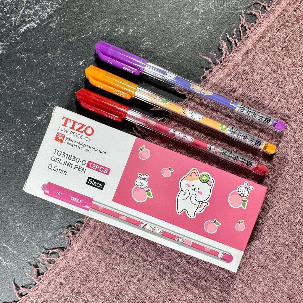 

(PAK) BOLPOINT GEL TIZO TG31830-G / Pulpen Tizo TG31830-G