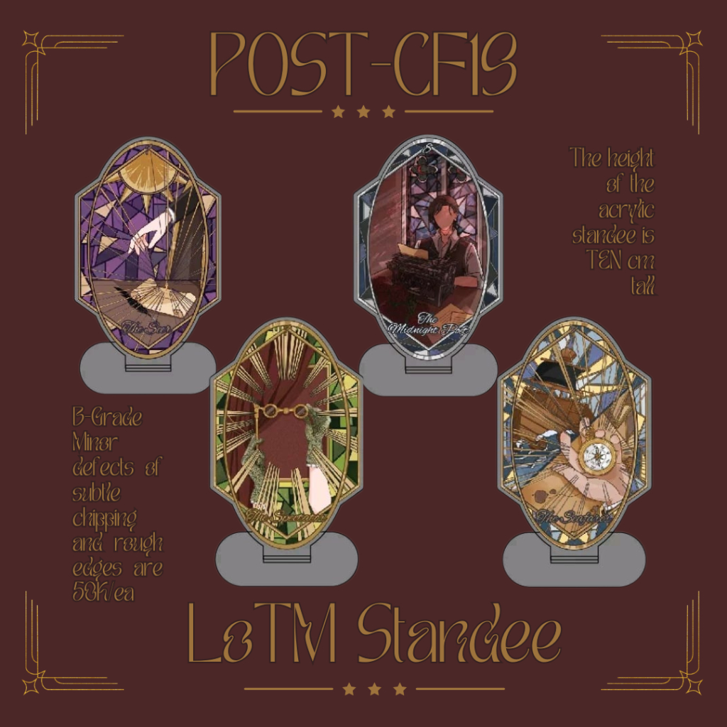POST CF19 | Lord of the Mysteries Standee by Booth I-50