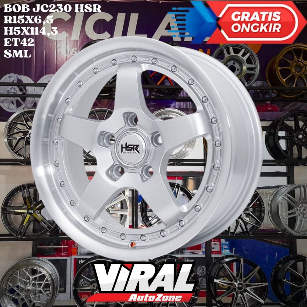 Velg Mobil GRANMAX , CARRY NEW , ERTIGA , LUXIO , HSR BOB RING 15 R15