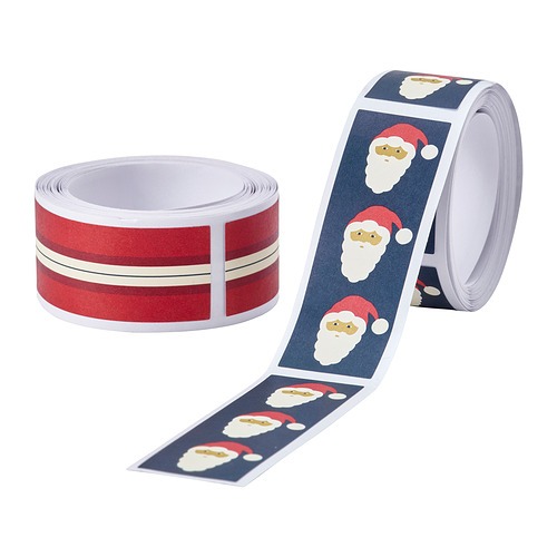 

Stiker Natal 120pcs Stiker Label Natal Bentuk Rol Isi 2 WMO IK7300