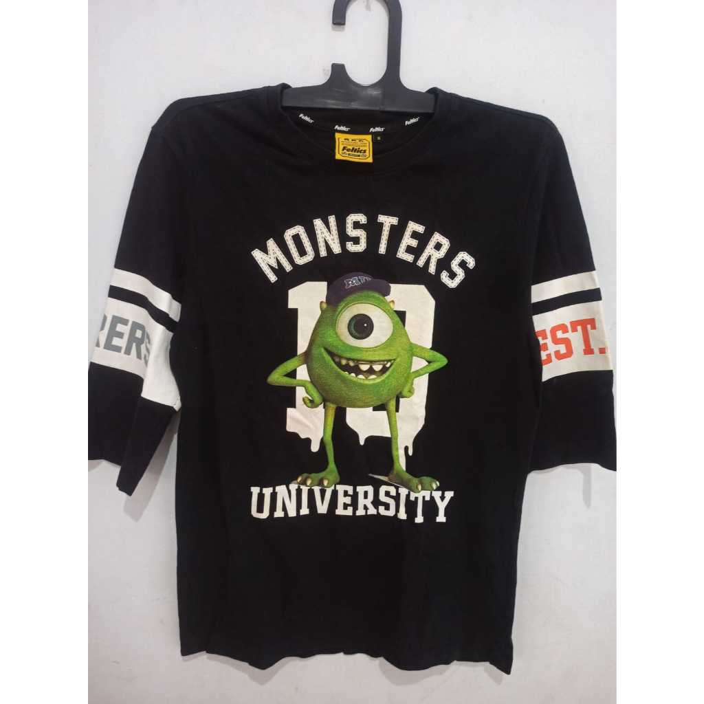 Baju Kaos Monster Inc Feltics Preloved