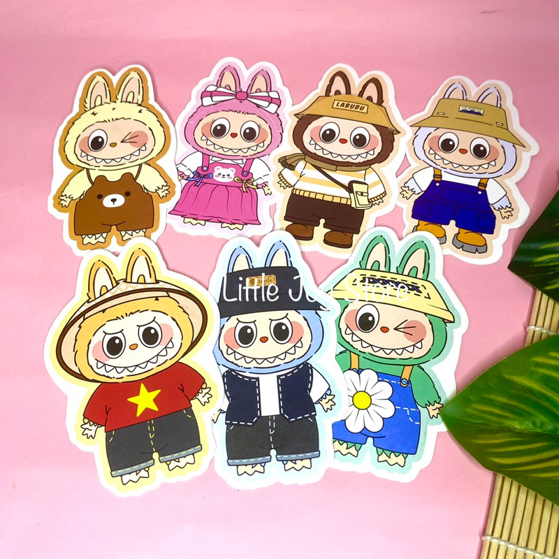 

AMPLOP LEBARAN 3D LABUBU / AMPLOP 3D LABUBU VIRAL ISI 5 PCS KUALITAS PREMIUM