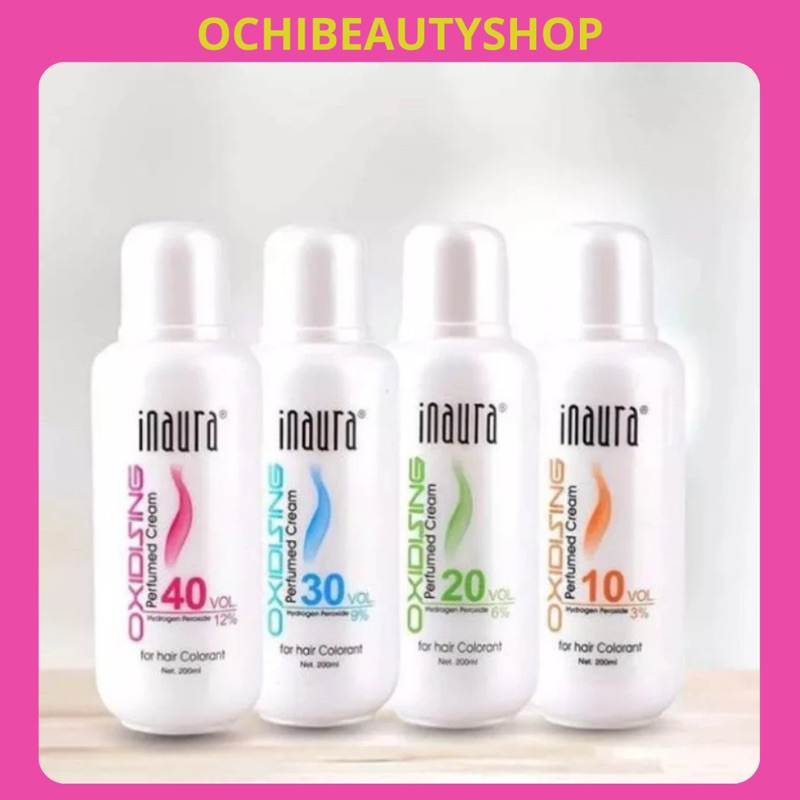 INAURA OXIDISING PERFUMED CREAM | INAURA OXIDANT | INAURA CAMPURAN CAT RAMBUT